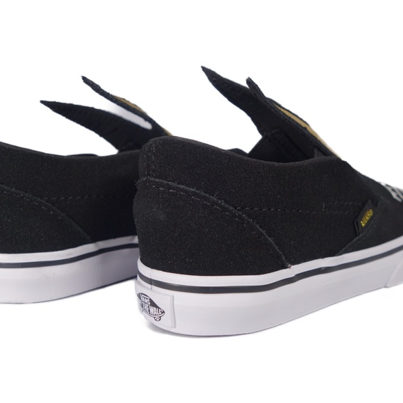 VANS Slip-On Bunny (Black / Gold) Toddlers Sneaker - Picture 4 of 6